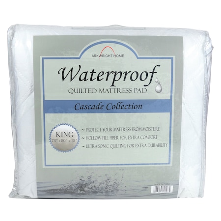 Monarch Brands Cascade Waterproof Mattress Pad - King P-MP-WP-KG